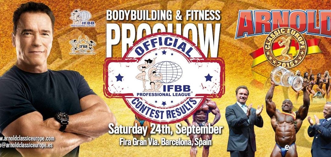 2016 Arnold Classic Europe sept 24th