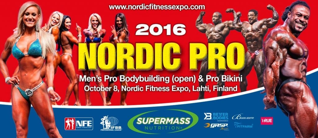 Nordic 2016 Men's Pro Bodybuilding