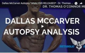 Dallas Mccarver Autopsy Analysis