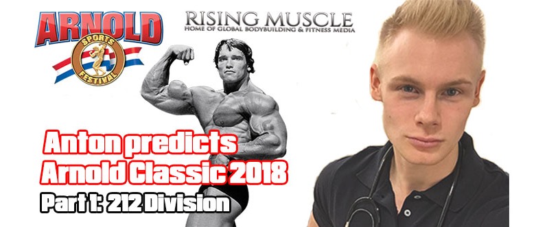 Anton PredictionAC 2018 1 Arnold Classic: 212 Predictions 2018