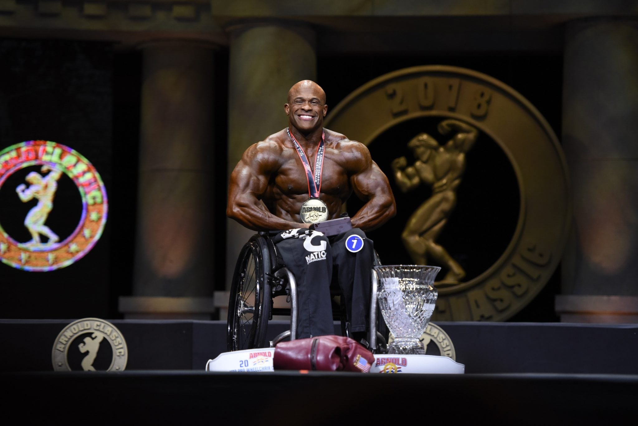 2018 Arnold Classic Wheelchair winner Harold Kelley Photo by Sarah Stier Arnold Classic 2018 Day II Gallery