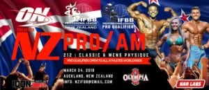 NZ PRO CLASSIC and MEN'S PHYSIQUE