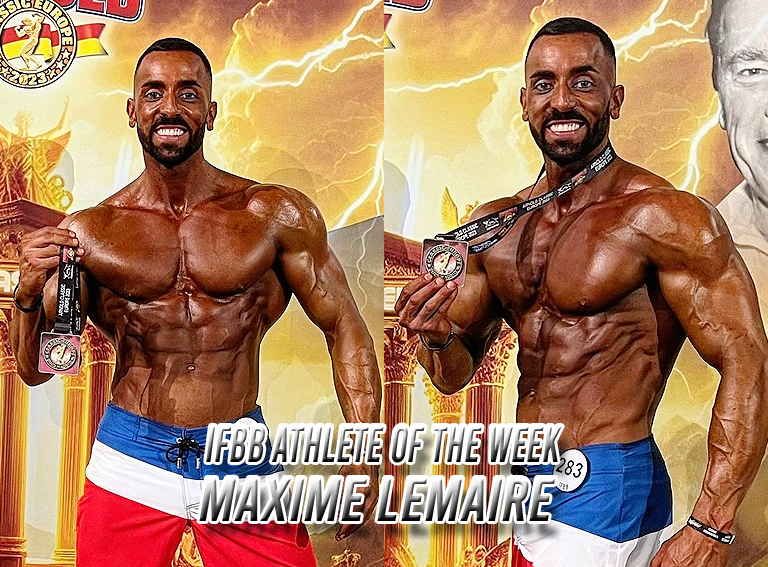 IFBB ATHLETE OF THE WEEK MAXIME LEMAIRE Rising Muscle | Home